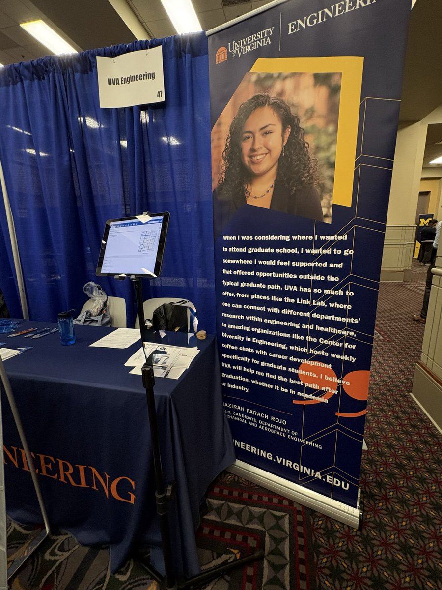 Hey <a href="/SHPE/">SHPE National</a> #SHPE2025 attendees! Are you interested in graduate school? Come by and check us out at booth 47 and 47!