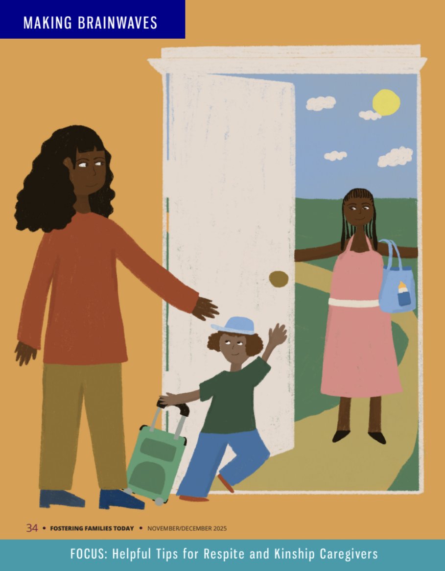 Read "Challenge of Change" in our upcoming November issue for helpful tips for respite and kinship caregivers to help kids during transitions. 

Subscribe or get your digital copy: fosteringfamiliestoday.com/fostering-fami…