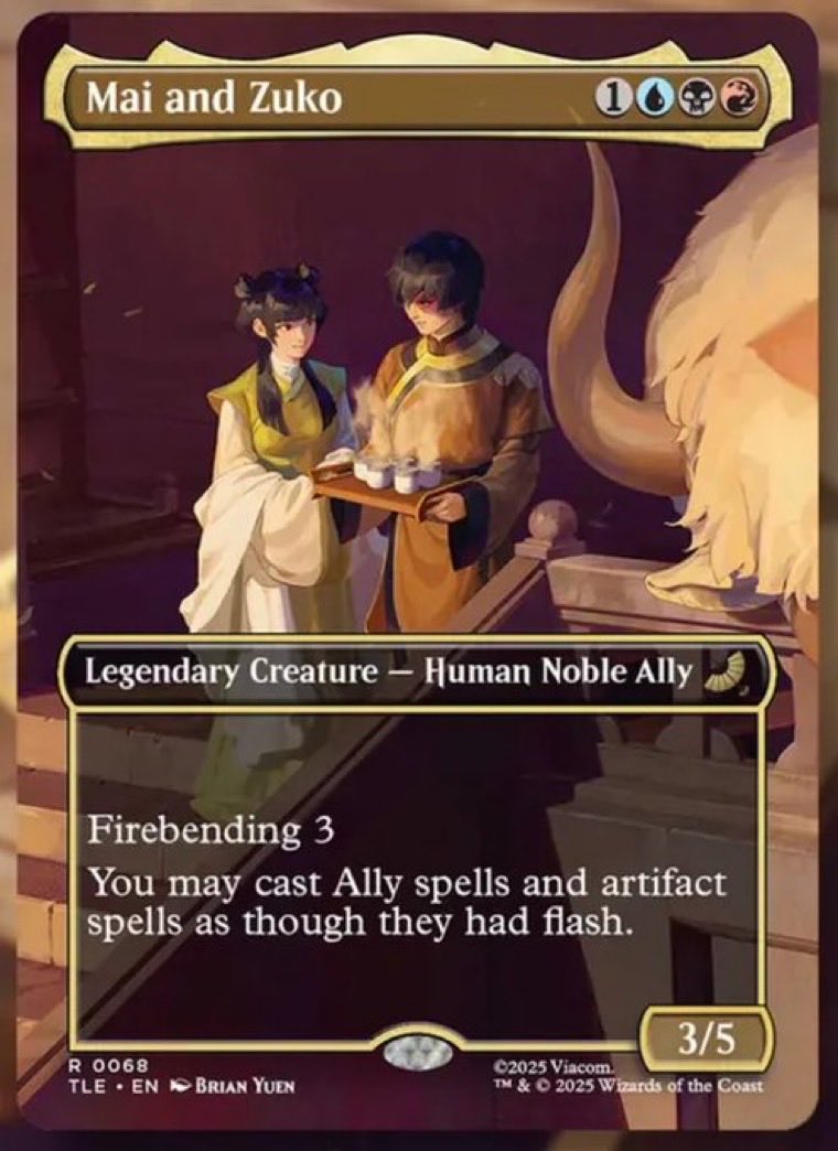 NEW MAIKO CONTENT - they look so beautiful on this MTG Card