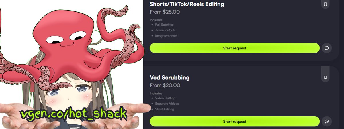 CastShack's tweet image. I’m so based, that’s why you’ll wanna trust ME with your clip needs! ✨

Hot girly-pop who needs that clip edited FAST?
A man’s man trying to fight CapCut for captions?
A they/them who can’t quite slay it today?

Let me add the ✨pizazz✨ your content deserves