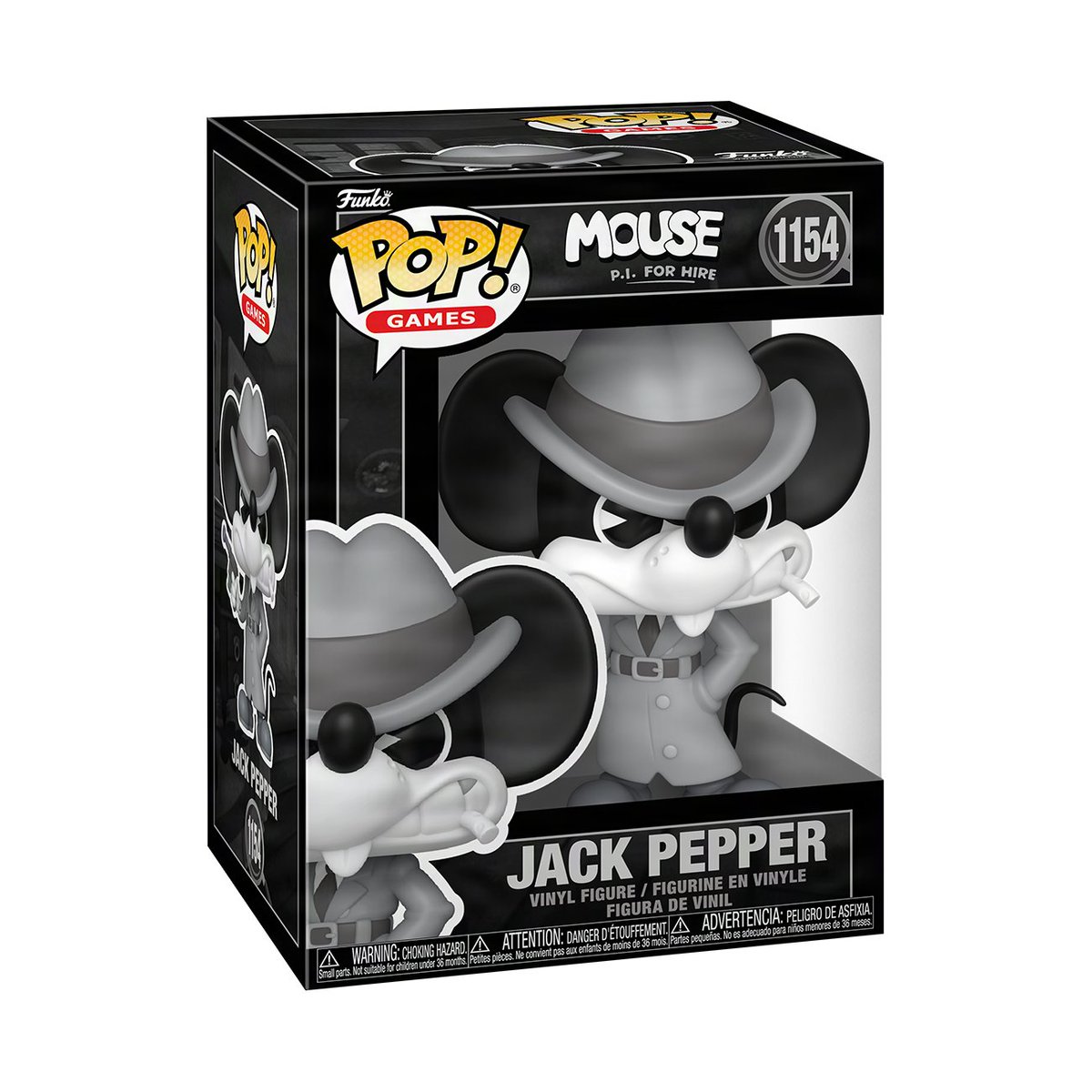 Still can't believe it, but we have now our very own MOUSE: P.I. For Hire Funko!

Say hello to POP! Jack Pepper 🐭

Pre-order now! funko.com/pop-jack-peppe…