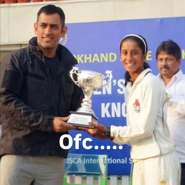 diwaaaakar's tweet photo. 🥰 @JemiRodrigues @msdhoni https://t.co/taRvXP9zSS
