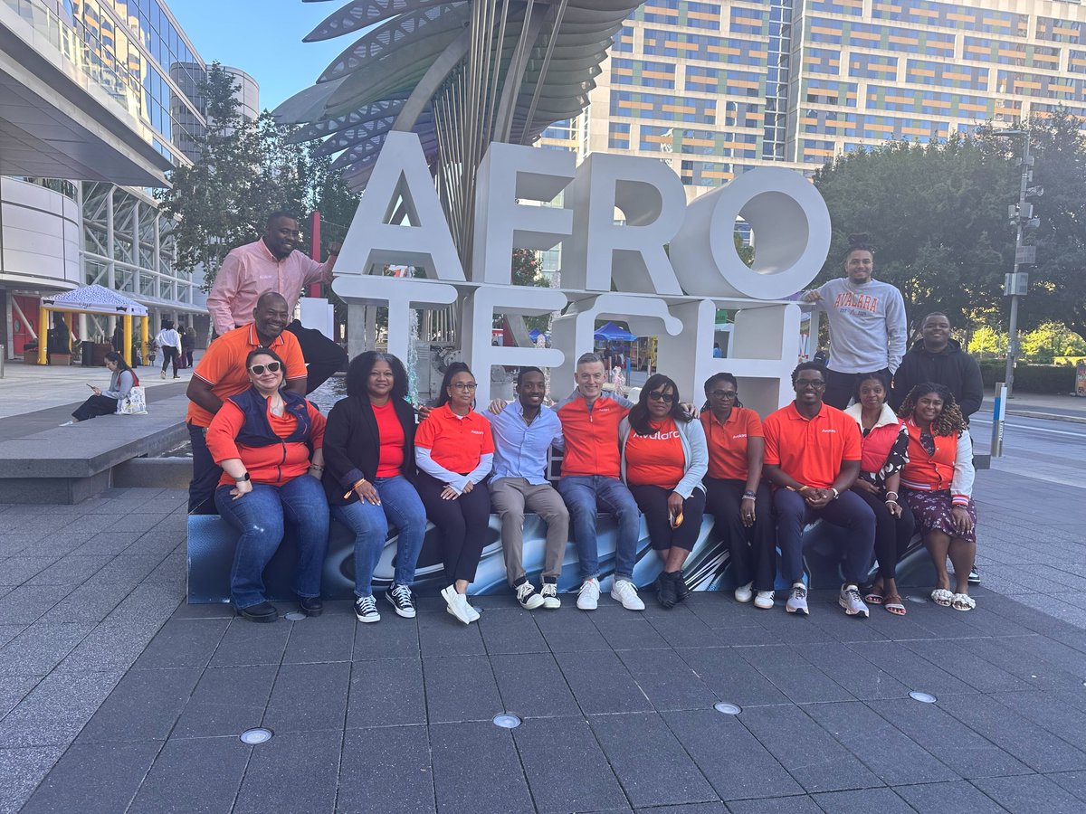 avalara's tweet image. This week, Avalarians have been at #AfroTech in Houston, the world&apos;s largest Black tech conference and innovation experience. We&apos;re proud to support our employees&apos; growth and events that further inclusion.
#AvaCulture