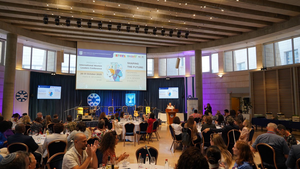 MASHAVisrael's tweet image. The 32nd International Women Leaders Conference is coming to a close. At the closing ceremony at @IsraelMFA, Ro Teimunu Kepa of #Fiji shared:

“We learned not only about artificial intelligence, but also about emotional intelligence. #Inclusiveness means not only to be talked