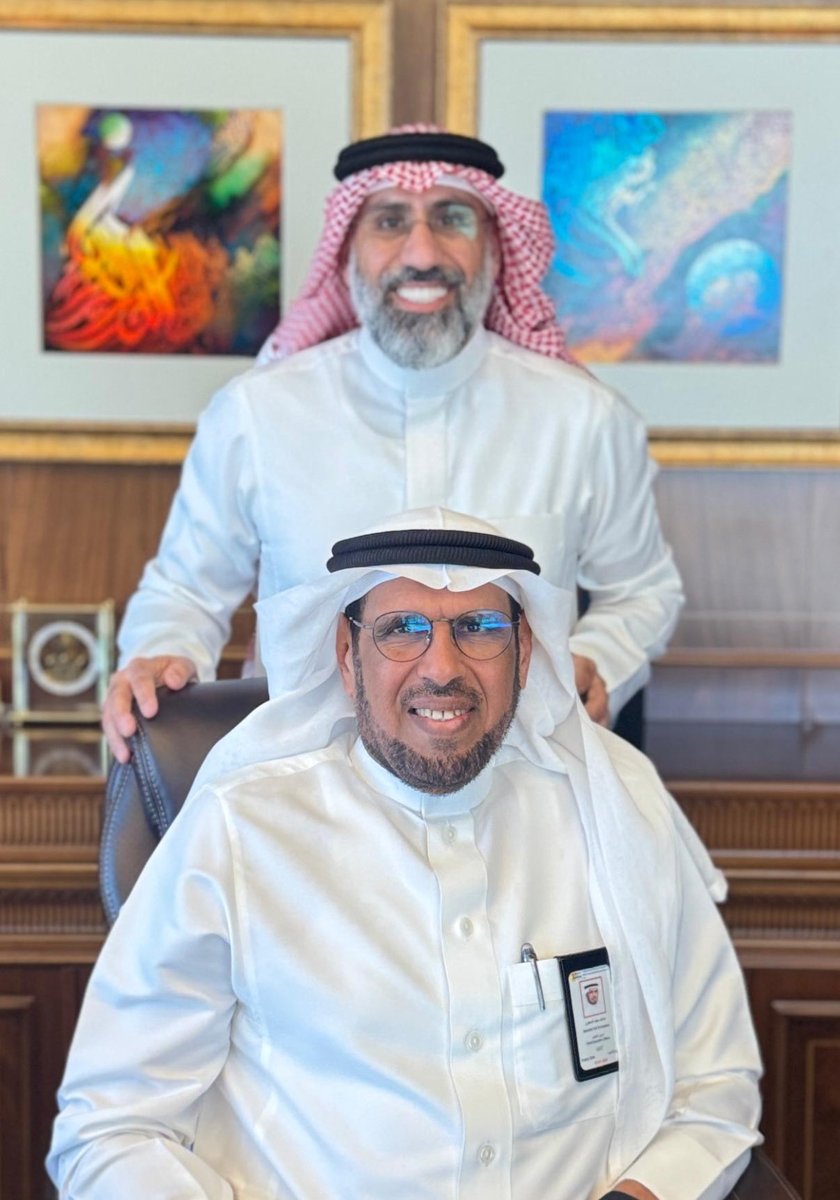 اليوم نودّع قامة بارزة في قطاع البتروكيماويات، أخي وزميلي القائد م. عبد الله بن سيف السعدون، بمناسبة انتهاء مسيرته في رئاسة #سبكيم بعد أكثر من ٤٥ عامًا من العطاء والإنجاز. وأبارك لأخي م. إبراهيم الرشود تولّيه القيادة، متمنيًا له التوفيق والسداد. 🌿