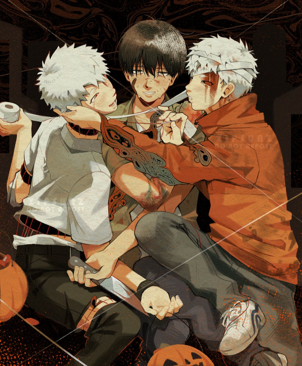 love life looking like a halloween special 🎃👻

#光が死んだ夏 
#thesummerhikarudied