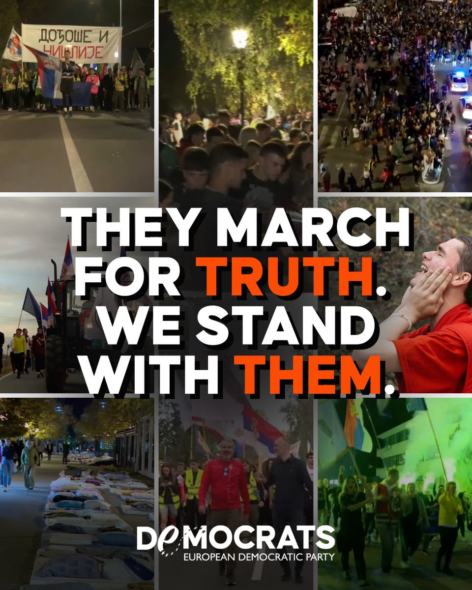 They are thousands. Hundreds of thousands. They are students, workers, mothers, sons. They are citizens who believe Serbia’s future must not be hijacked by fear, lies and impunity. Marching across the country to Novi Sad, they are reclaiming memory, truth and justice. One year