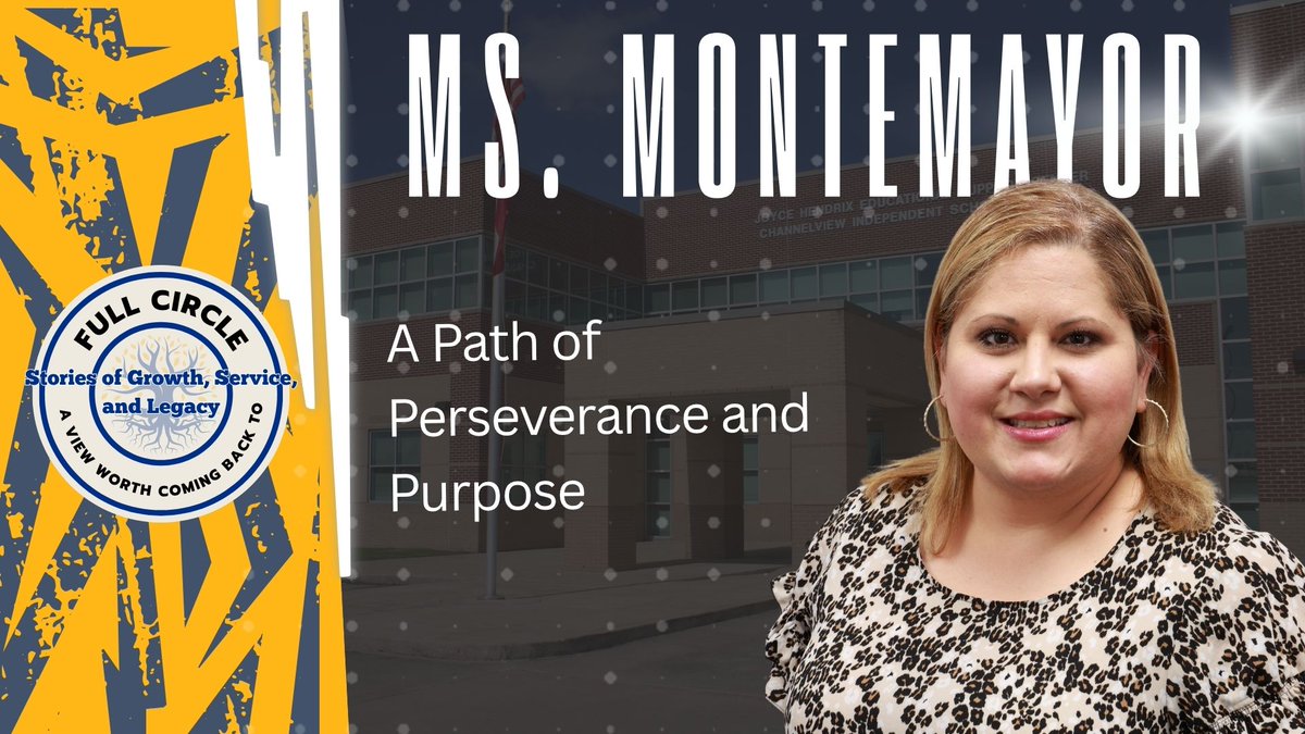 From CHS ‘00 ➡️ reading lab aide ➡️ teacher ➡️ coach ➡️ assistant principal ➡️ now Multilingual Coordinator, Ms. Montemayor has come back to Channelview ISD to inspire the next generation. Her journey is the true meaning of Full Circle!
#WeAreChannelview 
youtu.be/IxOsAoa85WE