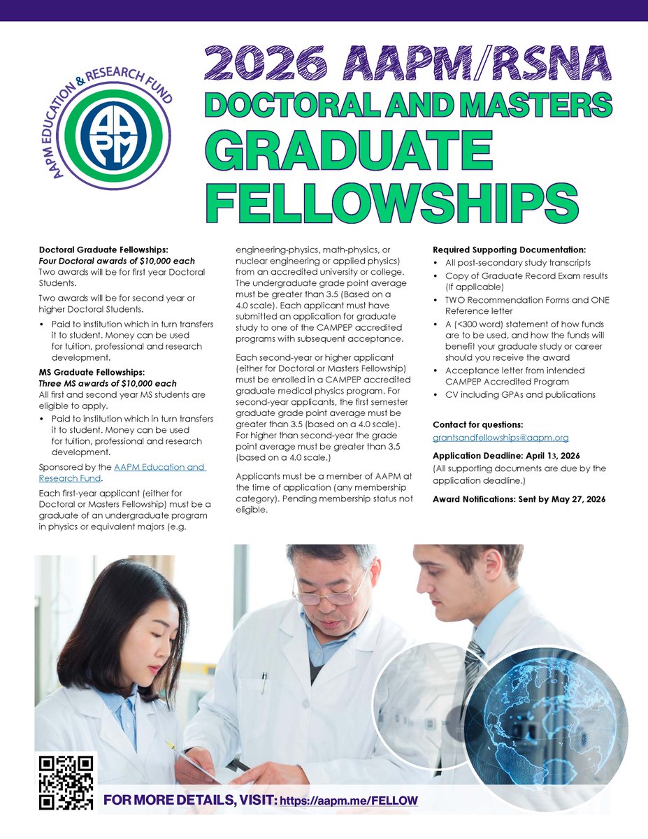 American Association of Physicists in Medicine tweet media