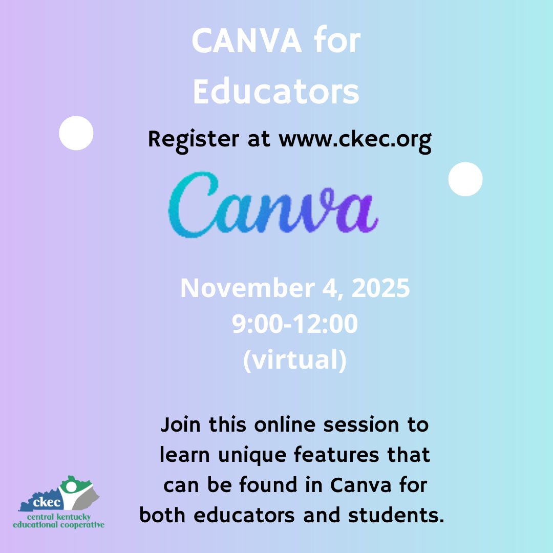 Another Canva session offered 11/4/2025!