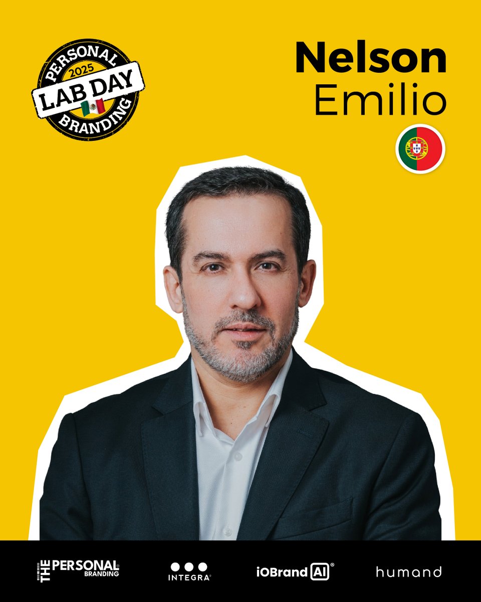 Lidera con propósito, inspira con coherencia.
En #PBLabDay2025, Nelson Emilio mostrará cómo tu marca personal puede transformar la cultura de tu organización.

📅 21-22 nov | CDMX
🎟️ Inscríbete
personalbrandinglabday.com