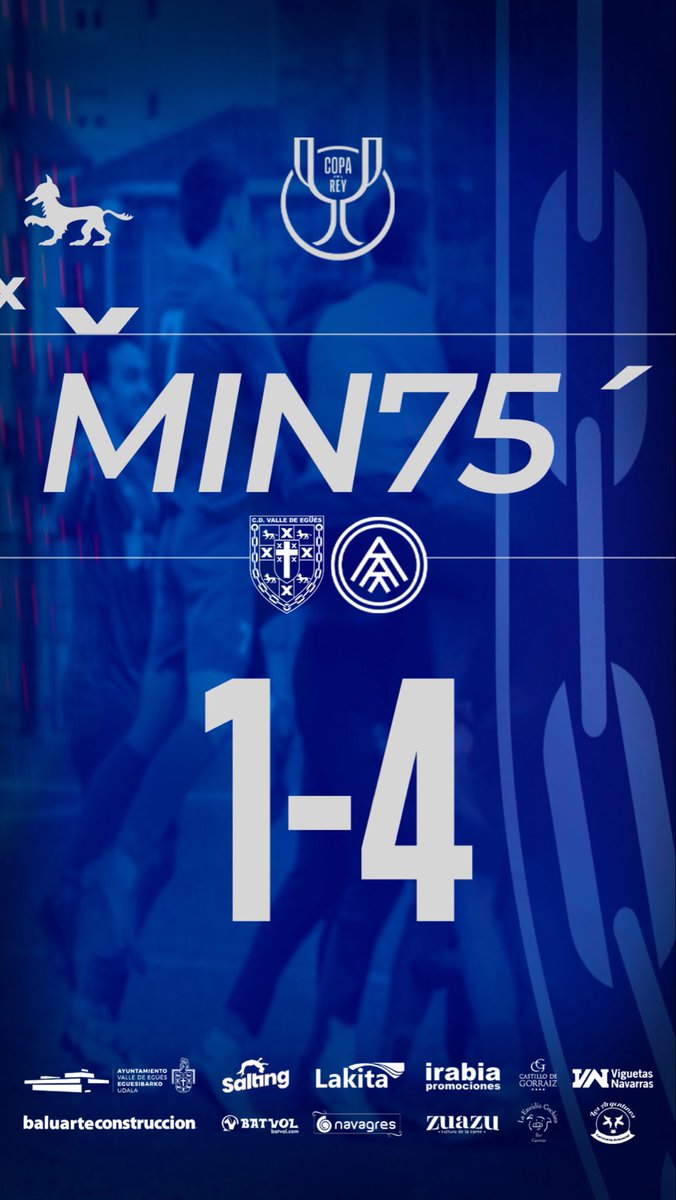 ⏱️75’ | 1-4

Buenos minutos del Egüés tras el gol de HASIER.