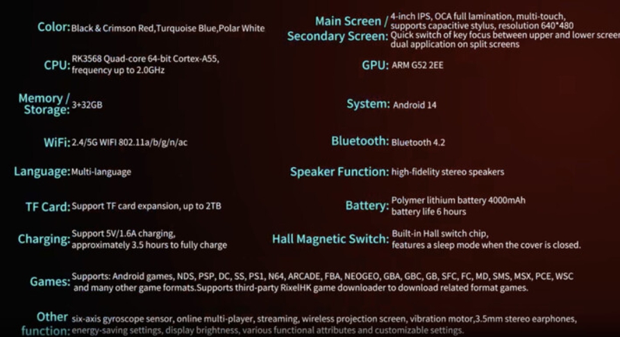 Anbernic prepara su regreso al formato de doble pantalla con la RG DS, una consola que mezcla nostalgia, Android 14 y precio ajustado. Las filtraciones muestran una propuesta prometedora… aunque con varios interrogantes sobre potencia y estabilidad razorman.net/anbernic-rg-ds…