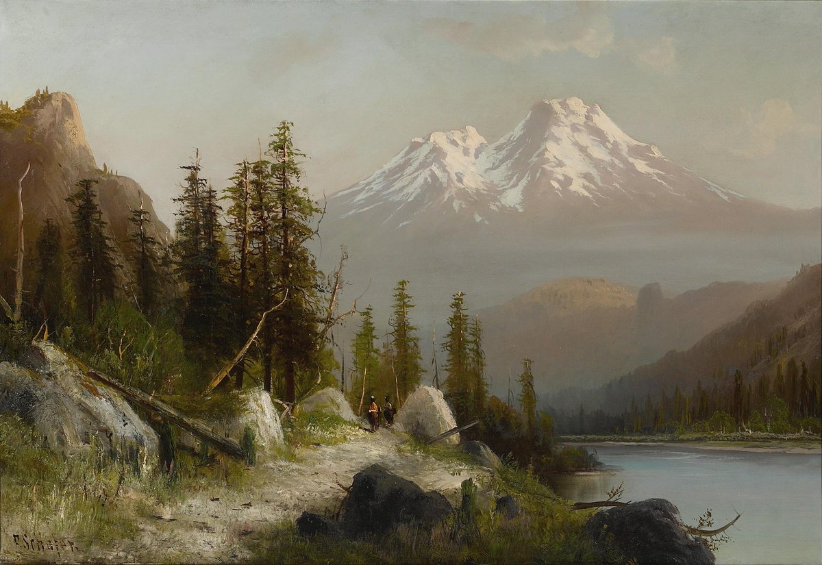 Morning on Mount Shasta - Frederick Ferdinand Schafer
