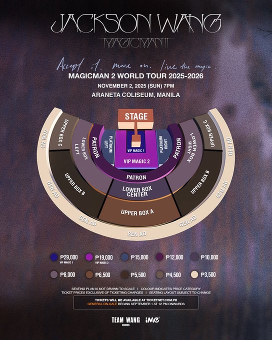 cherryhaexcoups's tweet photo. wtb jackson wang magicman 2 world tour 2025 araneta coliseum manila ph

will take lowest offer and meet up only pls

🏷️ lfs lf team want got7 magic man ii https://t.co/ofdvXQaDaE