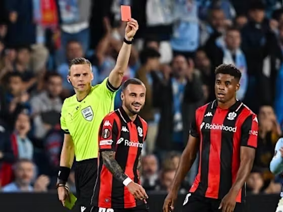 🇫🇷 Fransa ekibi Nice bu sezon Avrupa kupalarında oynadığı 5 maçtan da mağlup ayrıldı. 

🔵 Şampiyonlar Ligi

🇫🇷 Nice 0-2 Benfica 🇵🇹
🇵🇹 Benfica 2-0 Nice 🇫🇷

🟠 Avrupa Ligi 

🇫🇷 Nice 1-2 Roma 🇮🇹
🇹🇷 Fenerbahçe 2-1 Nice 🇫🇷
🇪🇸 Celta Vigo 2-1 Nice