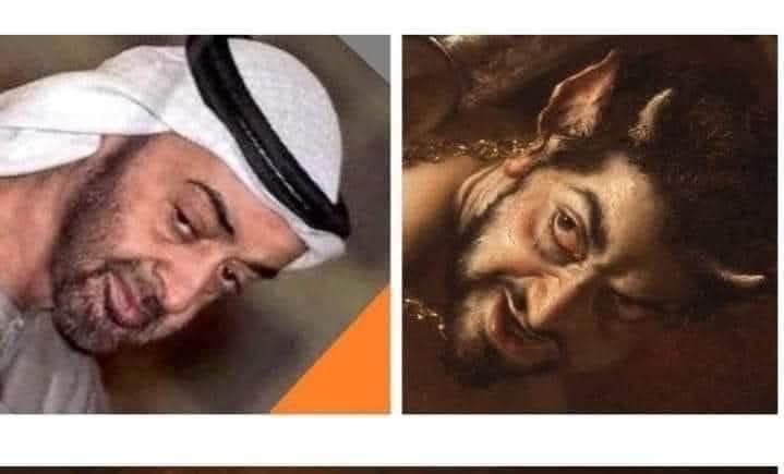 ..
هذه الصورة 
رسمها الرسام الإيطالي برونو امادي
والمشهور بإسم جيوفاني براغولين 
عام 1981و هي عبارة عن صورة 
تخيلية للشيطان حيث و بعد تلك 
المدة وجد أنها تتطابق مع ملامح 
شيطان العرب #الإمارات
#قوات_الدعم_السريع 
#ابو_لولو 👺