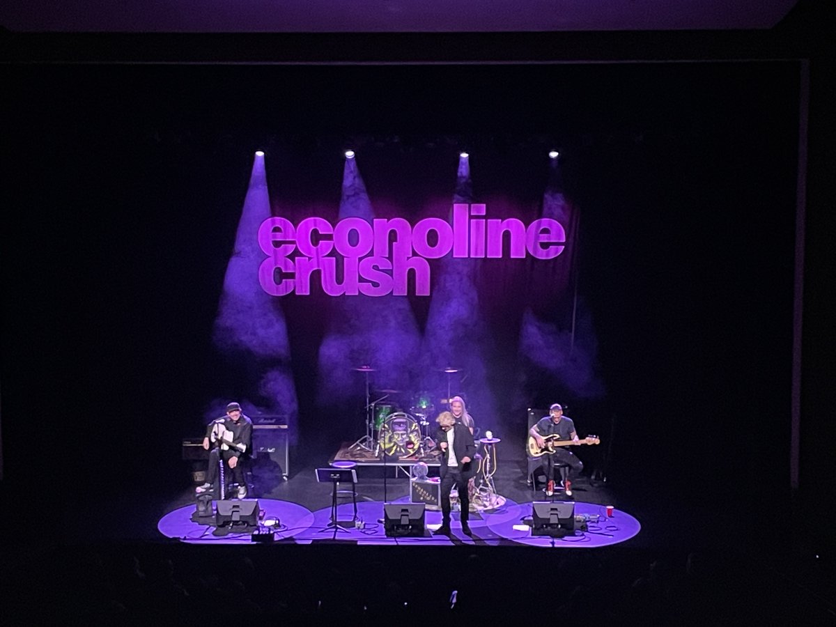 Massive thanks to Moose Jaw for one hell of a show🤘🎶 North Battleford, we’ll see you tonight. What do you want us to play?

#EconolineCrush #NewGoldMagicTour #LiveMusic #Concert #MaeWilsonTheatre #MooseJawSK