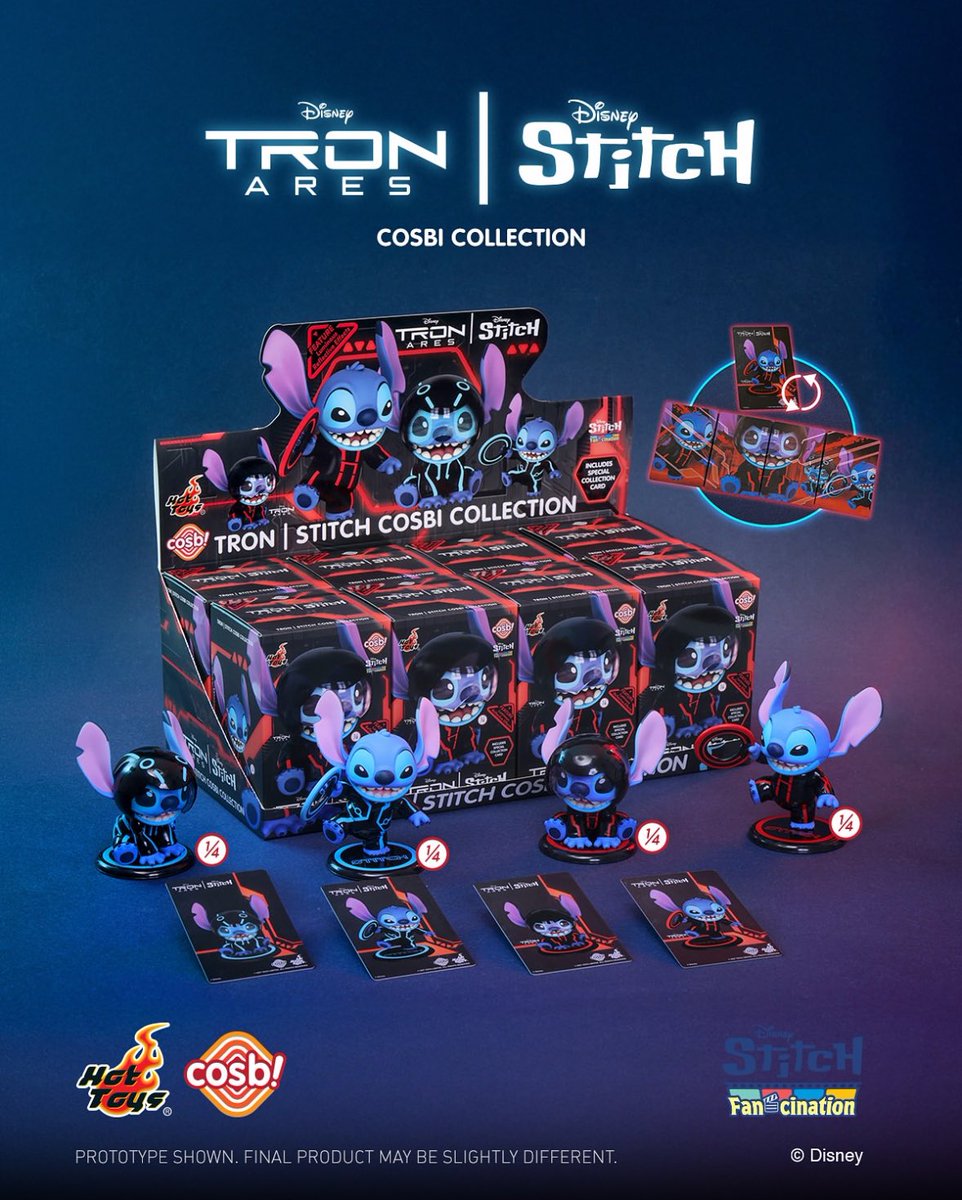 FunkoPOPsNews's tweet photo. Enter the grid ~ Hot Toys reveals these cute new Blacklight Stitch mysteries! #Cosbi #Cosbaby #HotToys #Stitch #LiloAndStitch #Disney #FPN #FunkoPOPNews https://t.co/q8JQ8KVbWi