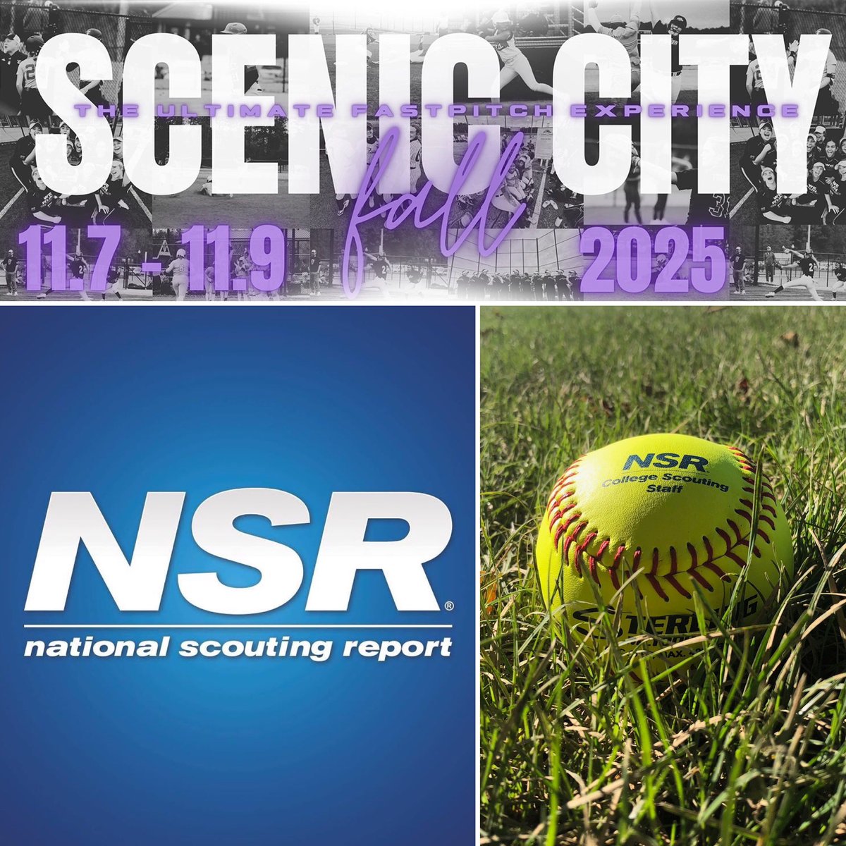 MandiBaldufnsr's tweet photo. We are a week out from @ConnectSports_ Scenic City Fall 2025 and I’m already getting my watchlist together 📝 #fallballyall
Send me your schedule ASAP 📱📧 👇🏼
Going to see #NSRsoftball PSAs and families, check in with college coaches, and make some new evaluations ✔️ Say hello when you see me 👋🏼🧢🥎
@nsrnow
NSR Area Director
419.307.0284 / mbalduf@nsr-inc.com