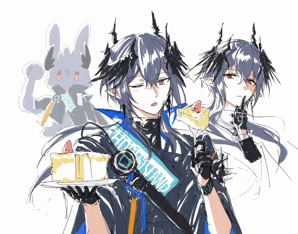 zeroxalone's tweet image. #logos #arknights