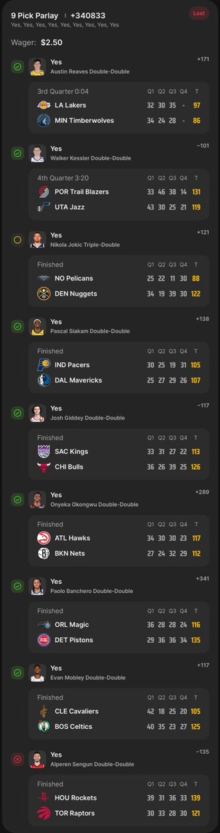 <a href="/DKSportsbook/">DraftKings Sportsbook</a> How awesome… Sengun was shorted an assist last night and didn’t get a double double but was clear as day an assist to end the first quarter. Should’ve won $8,500