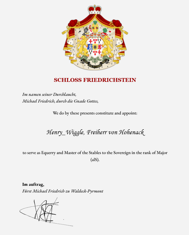 Michael-Friedrich zu Waldeck tweet media