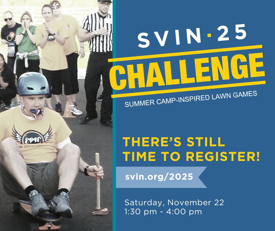 🌴 Up for a little friendly competition?

Bring your game face (and your family!) to the SVIN Challenge — a summer camp–inspired evening of team strategy, laughter, and head-to-head lawn games on Cayman Court during #SVIN25!

🕓 Don’t miss out — learn more and register here for