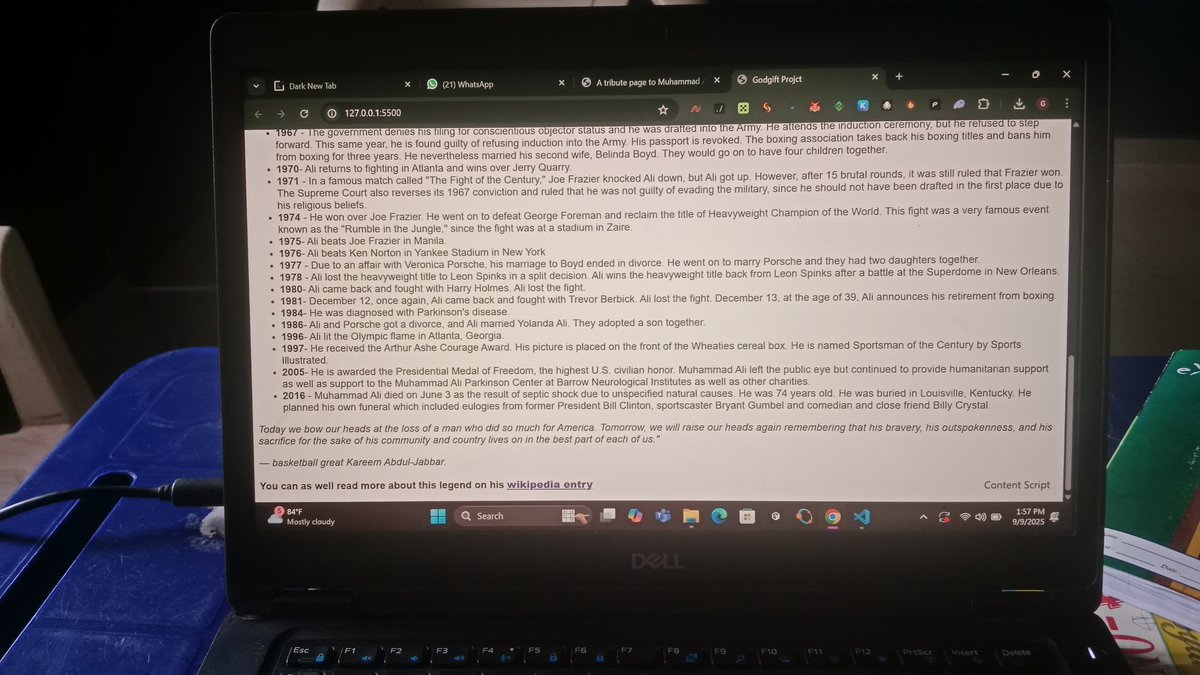 asteech_web3's tweet image. DAY 2 – HTML Skeleton &amp;amp; Structure;

Focused on learning about semantics and how to add boht images and videos in a web page using the &amp;lt;img&amp;gt; tags and &amp;lt;iframe&amp;gt; tags respectively 

More to come