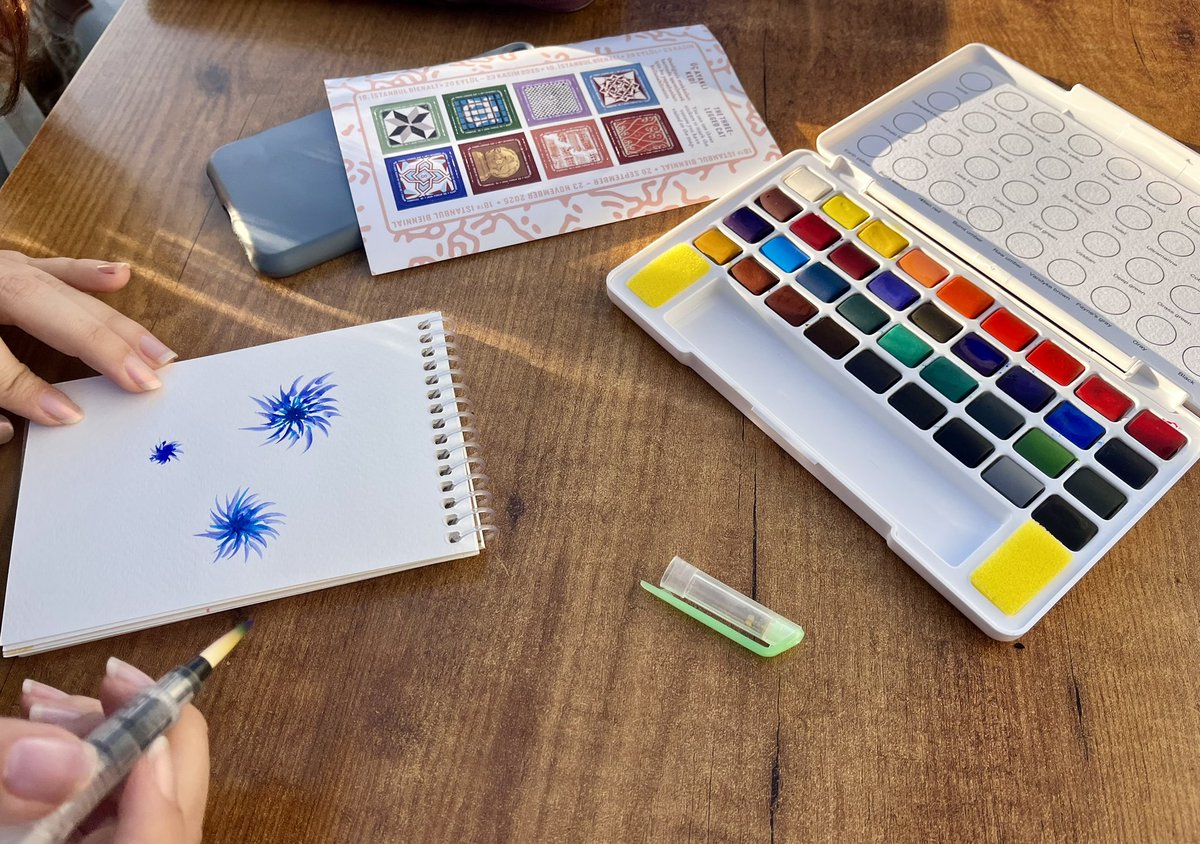 boğaza karşı suluboya date