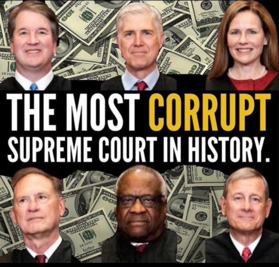 96Z26's tweet image. #SupremeCourtCriminals 
#SCOTUSisCORRUPT
#AbortTheCourt