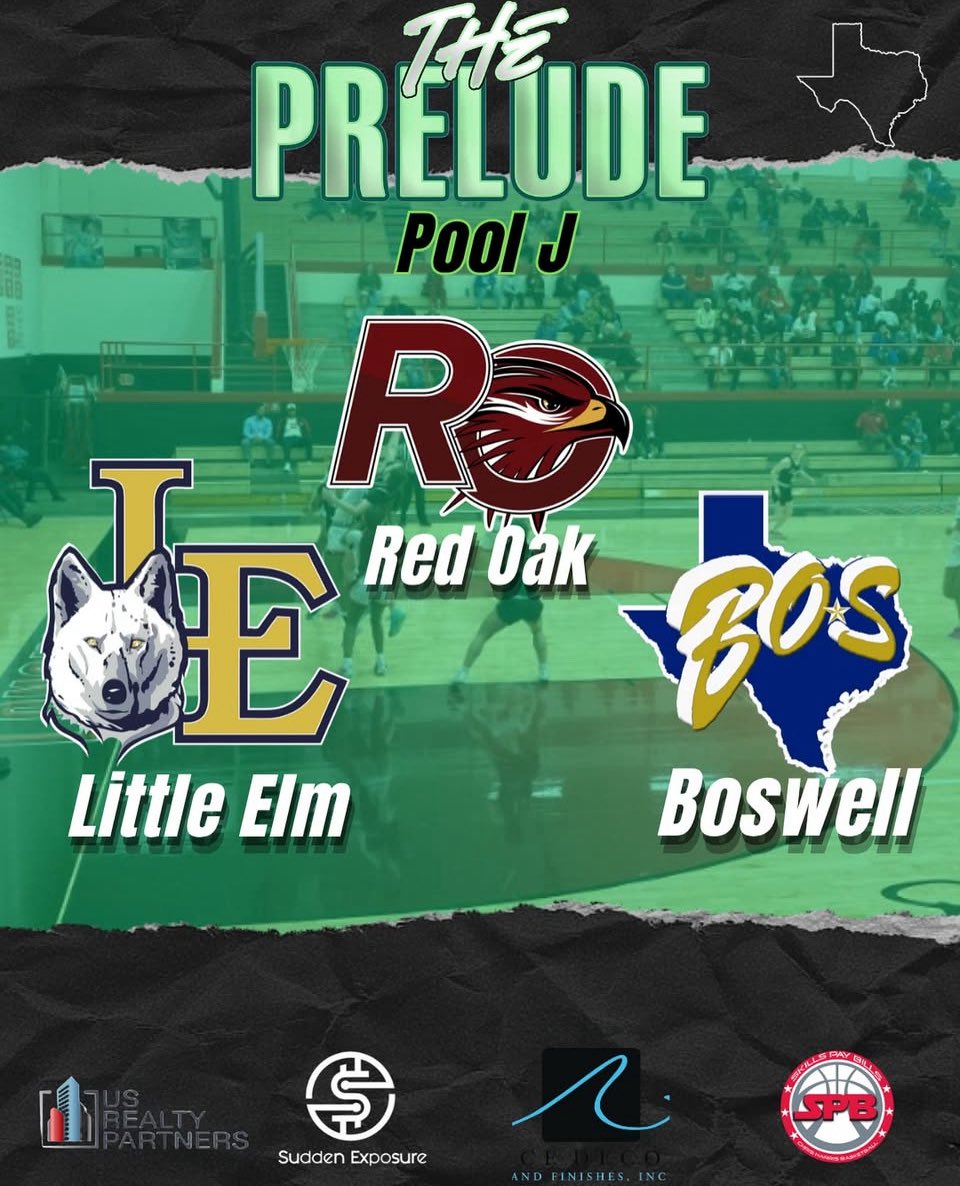 Pool J Action Loading...
Red Oak• Little Elm .Boswell 
Three squads, one mission - dominate THE PRELUDE court!
Who's taking this pool over?
#ThePrelude #PoolJ #RedOak #LittleElm #Boswell #SuddenExposure #SkillsPayBills