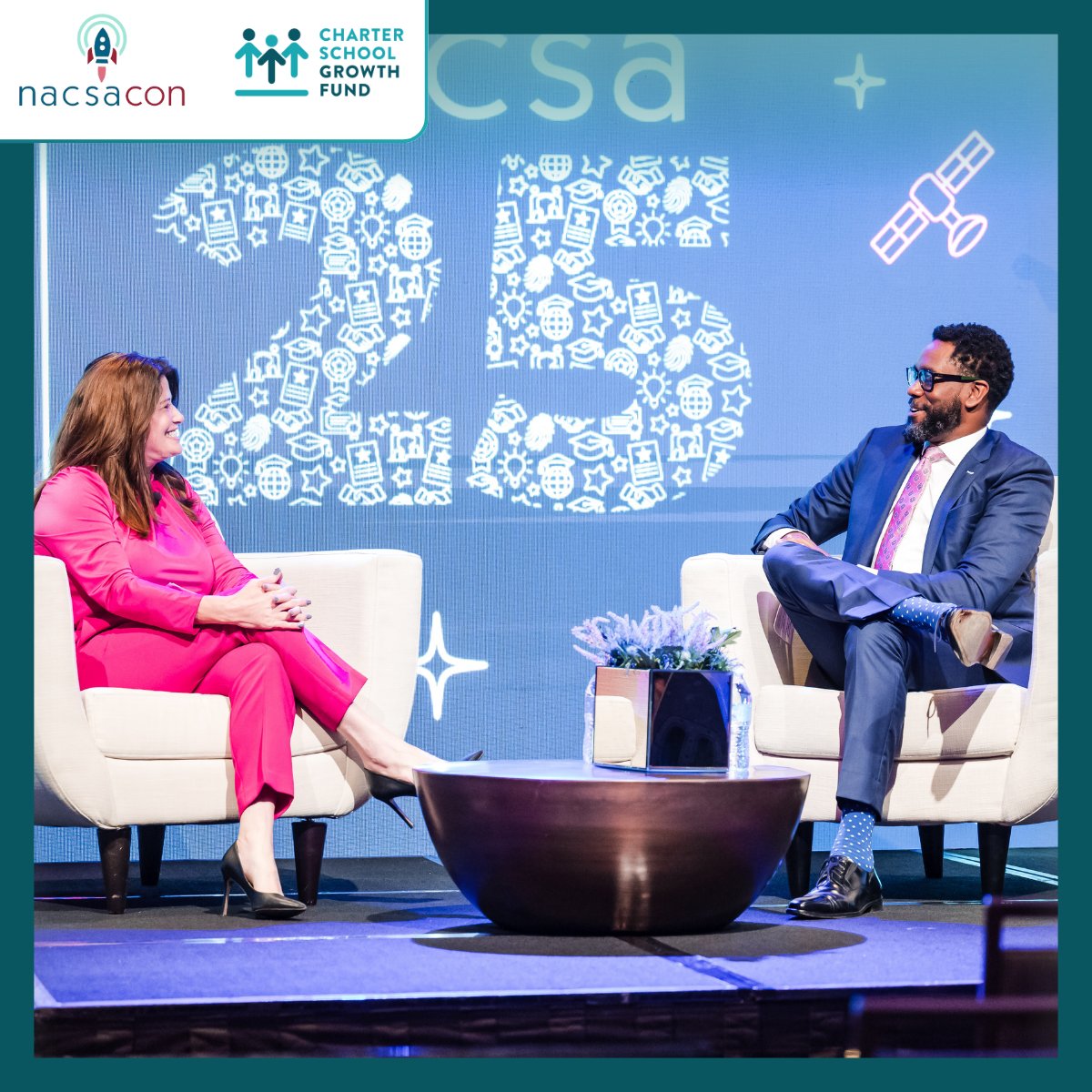 CSGF’s President, Darryl Cobb joined Dr. Adriana Tamez, President &amp; CEO of <a href="/Tejanocenter/">Tejano Center</a> and Superintendent of <a href="/ryssonline/">Raul Yzaguirre Schools for Success</a>, to explore "The Excellence Equation in Action." They kicked off NACSACon with a conversation on the powerful intersection of accountability and innovation