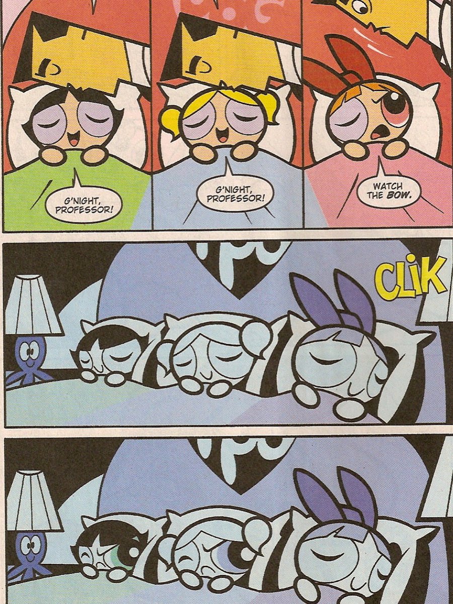 CartoonGal1's tweet photo. That one #powerpuffgirls #PPG comic where Blossom is so protective of her bow https://t.co/HYnOf0M9Fl