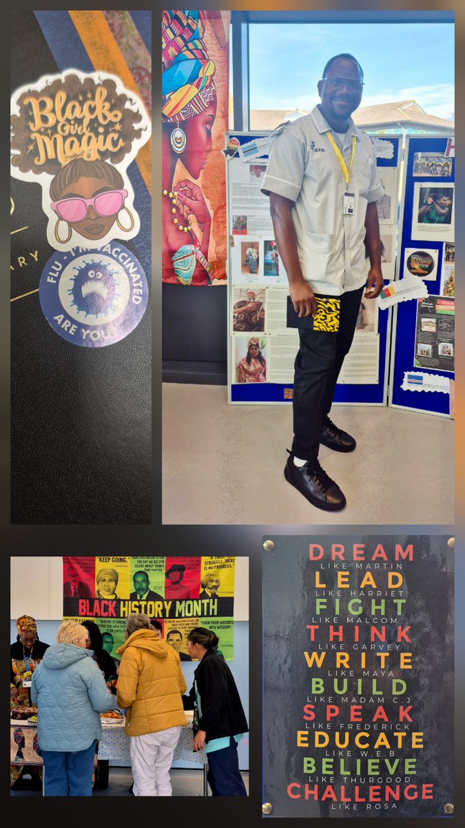 Days like this at work! Spending my lunch break celebrating #BlackHistoryMonth and our amazing staff was a pleasure! <a href="/CPFT_NHS/">CPFT</a>