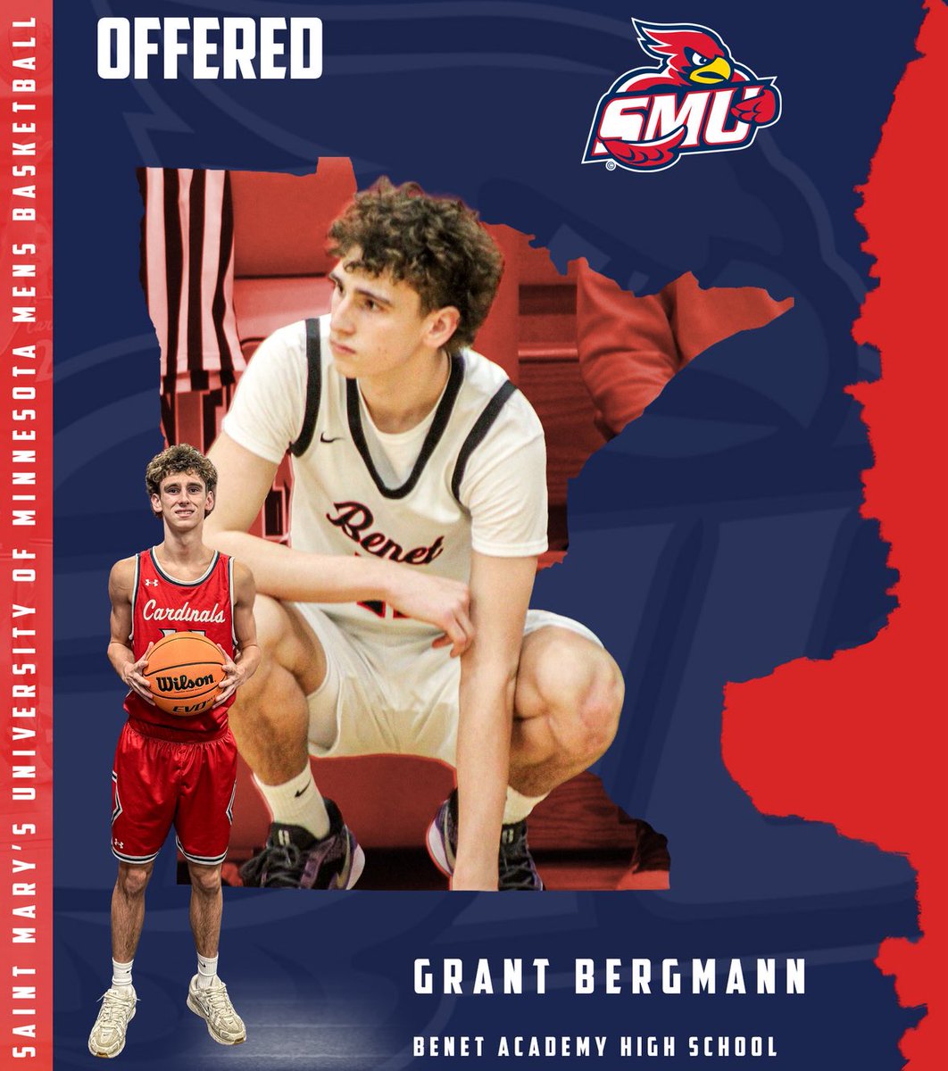 After a great visit with <a href="/coachnickbobb/">Nick Bobb</a> and the rest of the <a href="/SMUMN_Hoops/">SMUMN Men's Basketball</a> staff I’m extremely grateful to receive an offer.