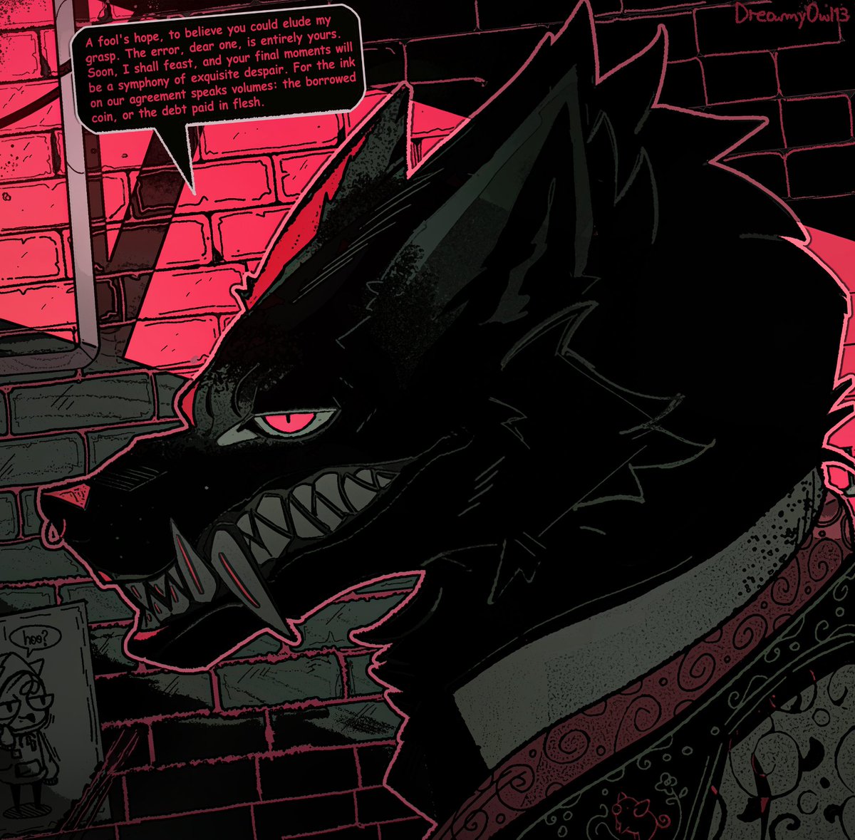 dreamyowl13's tweet image. Loan Wolf