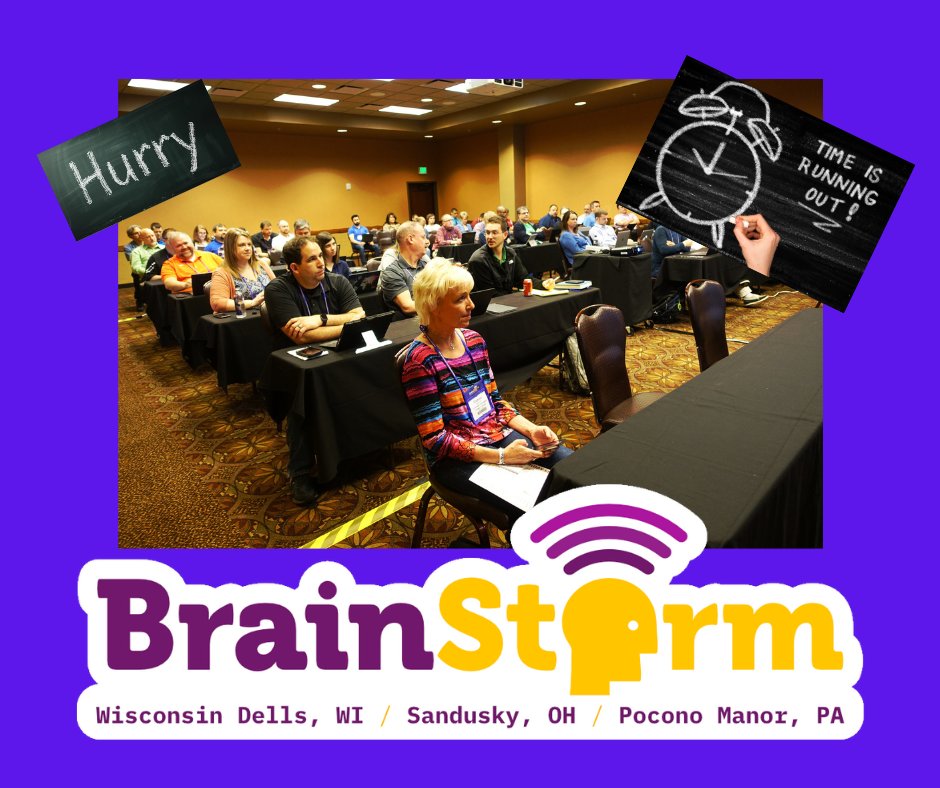 brainstormk20's tweet image. Don&apos;t miss your opportunity to collaborate with other ed tech directors and technicians at the next BrainStorm conference. Our event is Nov. 16th to 18th in Pocono Manor, PA. 

Register now. brainstormk20.com/poconos 

Early bird prices are in effect until November 14th.