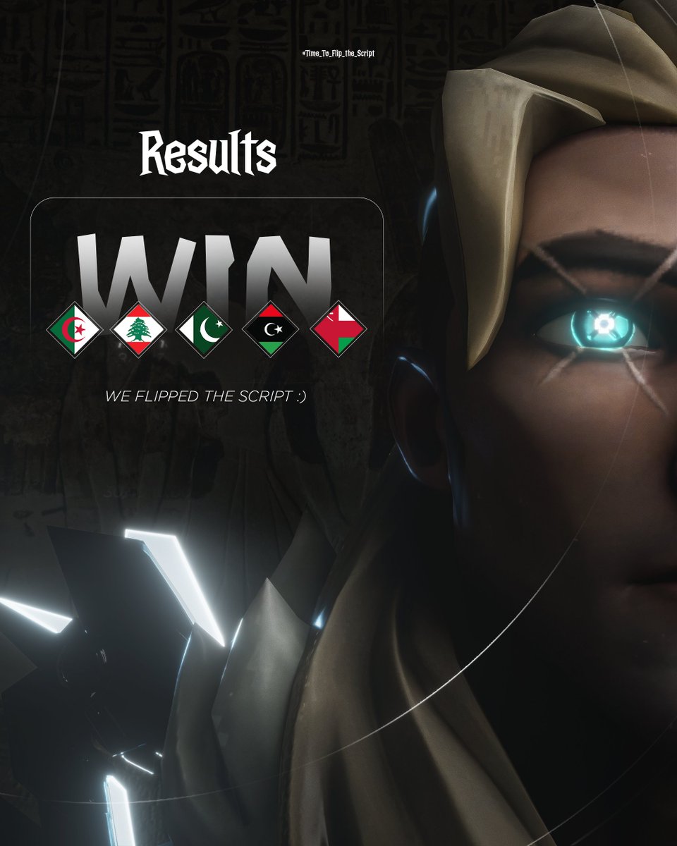 5-0 CLEAN SWEEP! 🧹🔥
Dominance from start to finish, no doubts, no breaks 😎

We cruised through the MRC VALORANT Championship Groups with a perfect record 💪 
The grind paid off...
but we’re only getting started 😉

🎯Next stop: Playoffs.
#TimeToFlipTheScript #NGStyle #Valorant