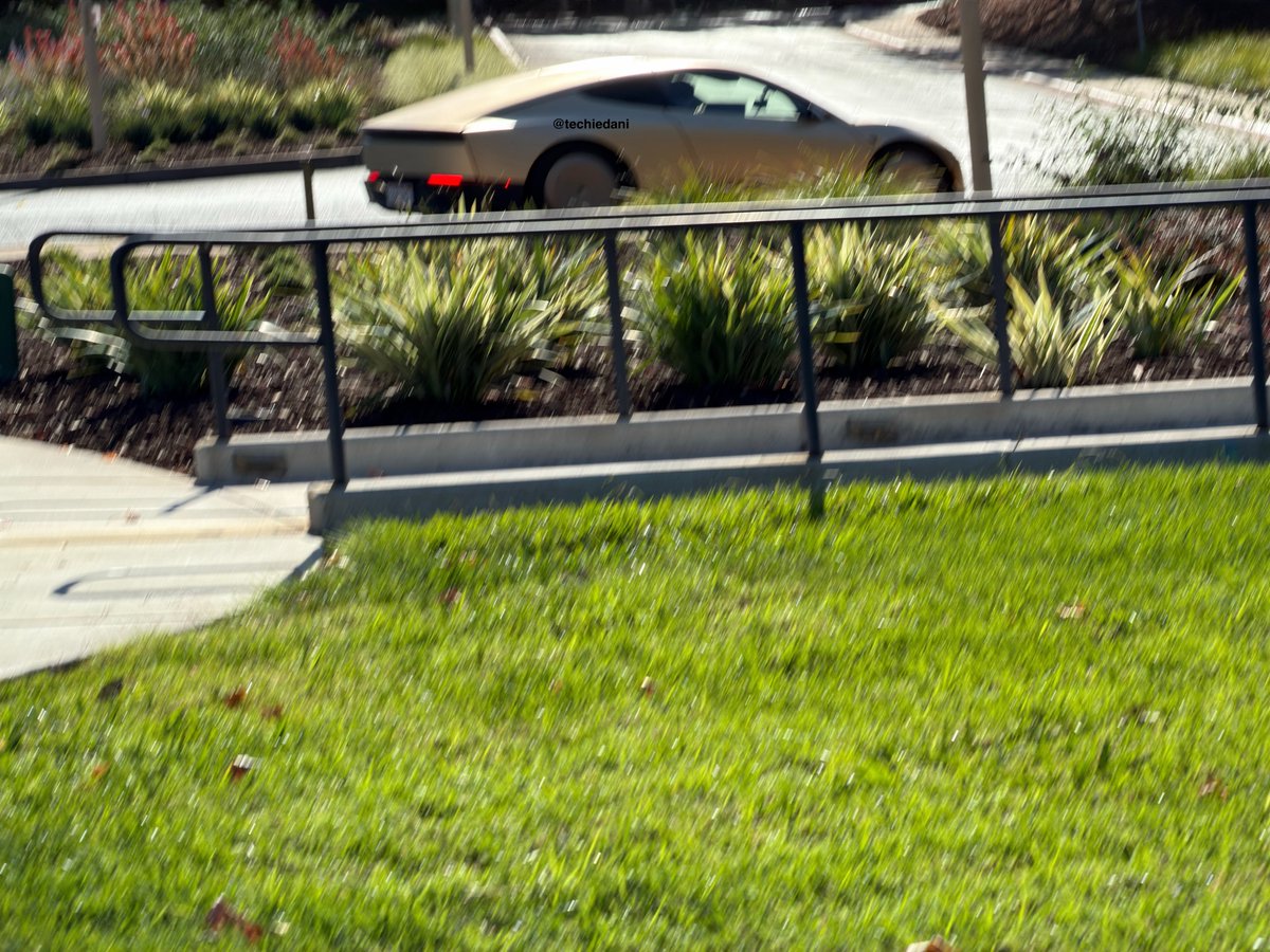 JUST SPOTTED 👀 at Tesla in Palo Alto. The design looks updated! I LOVE IT 😍