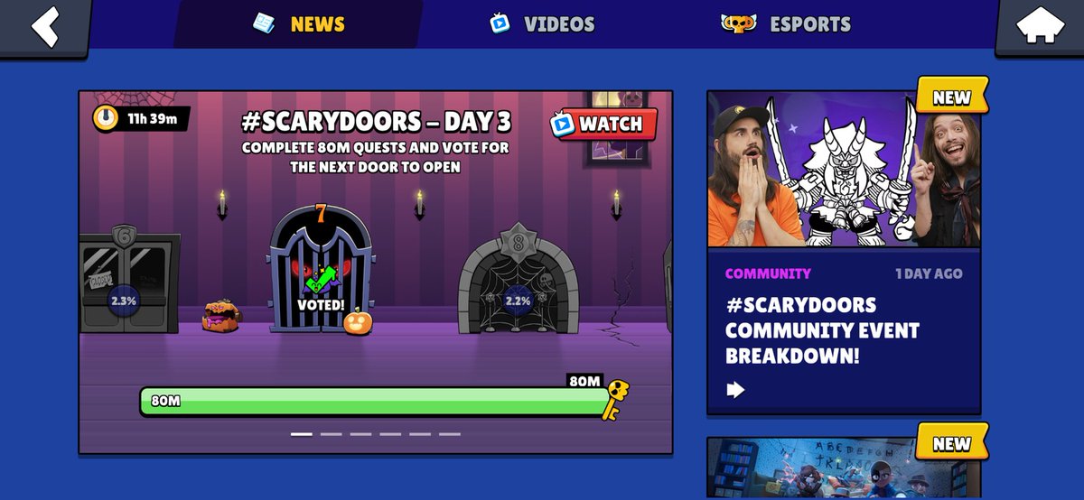 DillyBS's tweet photo. Going door for number 7 today #ScaryDoors #BrawlStars https://t.co/roOdta4cqI