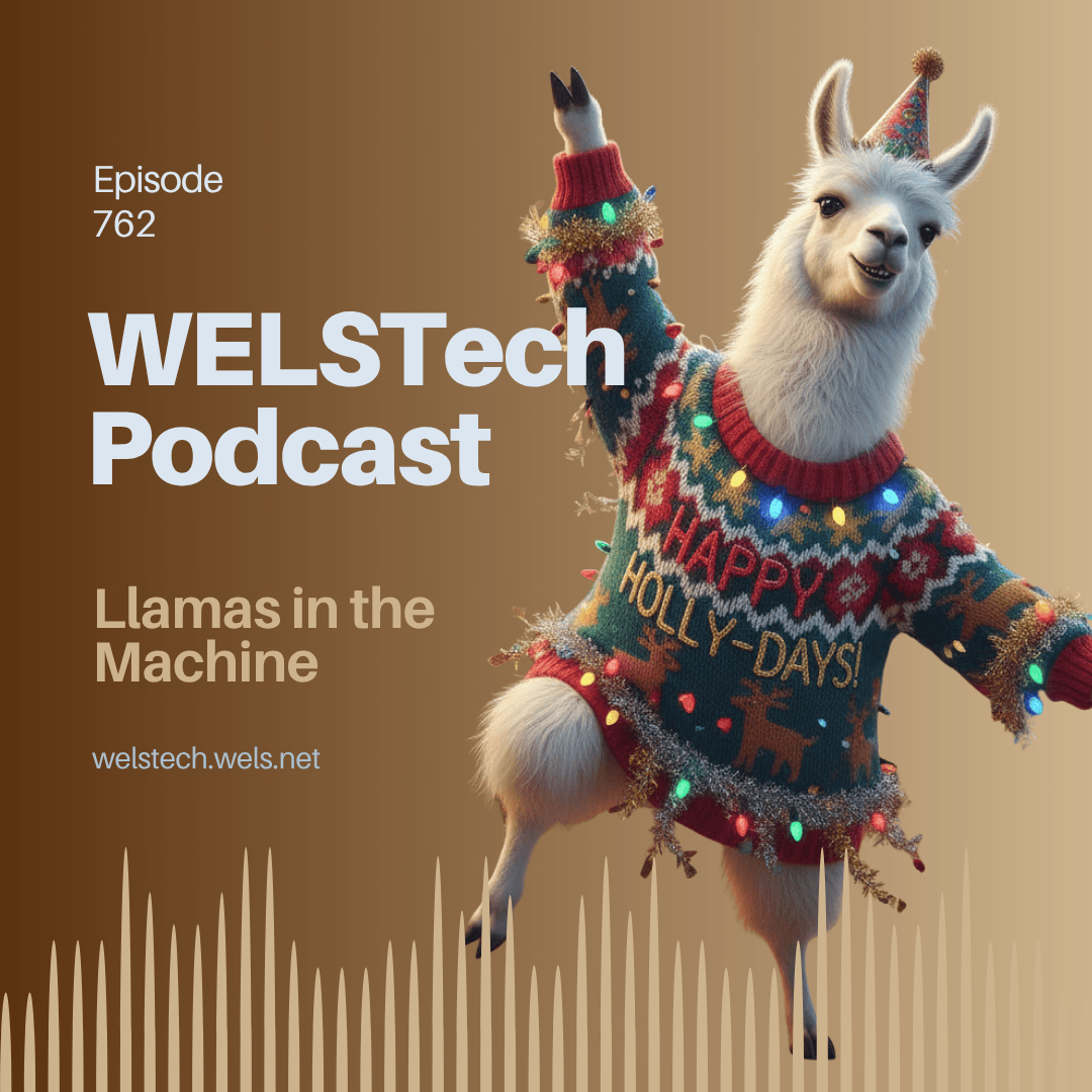 welstech's tweet photo. WELSTech 762 includes a review of the recent AI survey, details on Hour of AI, an AI prompt designed to organize scattered thoughts, a WELS-centric GPT tool, and the latest edition of the TAAFT (There’s an AI for That) newsletter. https://t.co/cVr5HdHi1s https://t.co/eEjb8UinLV