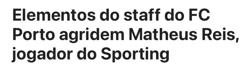 Como sempre dois pesos e duas medidas

No ano passado assistimos a uma invasão de campo na luz para insultar o árbitro, acabou com uma multa

Balas a voar para o campo… Elementos alheios ao jogo a agredirem jogadores
Alguma vez houve castigos destes?
Vergonha de pais