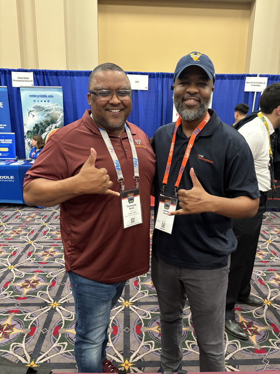 Everywhere you go there’s a Brother (even if it is at VTech) 🤙🏾😃