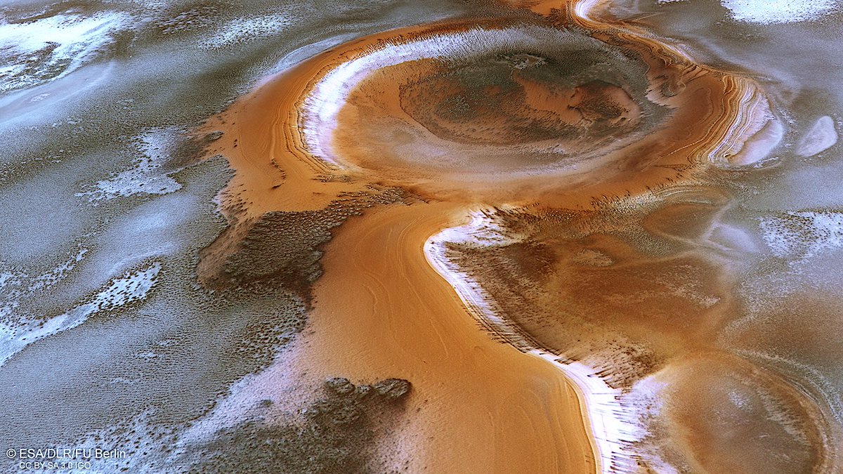astrobiology's tweet image. A Look At The Icy Terrain In The South Polar Region Of Mars
astrobiology.com/2025/10/a-look… #astrobiology #Mars