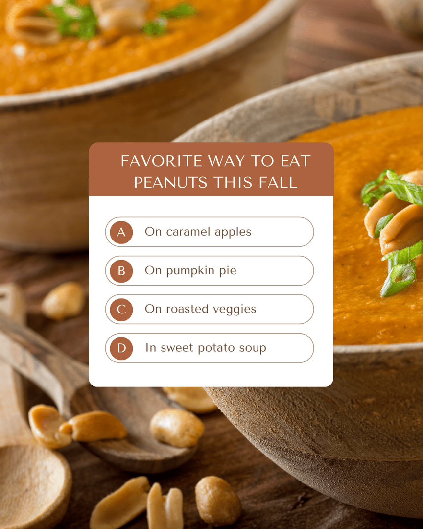 ThePeanutInst's tweet image. Time to 'fall' in love with peanuts all over again. heyor.ca/pwVs5j 

#Peanuts #PeanutButter #HealthyFoods #FallFoods #FallRecipes