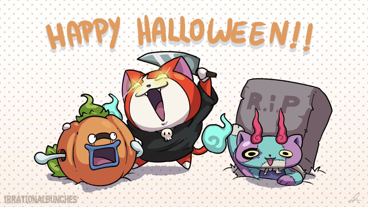 HAPPY HALLOWEEN EVERYBODY!!
#妖怪ウォッチ
