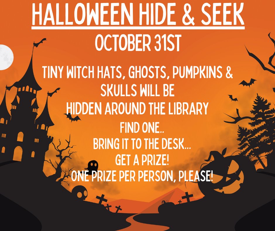 SRTexanLibrary's tweet image. Halloween Hide &amp;amp; Seek. #SRTexanLibrary @srhs_Texans #pisdREADS