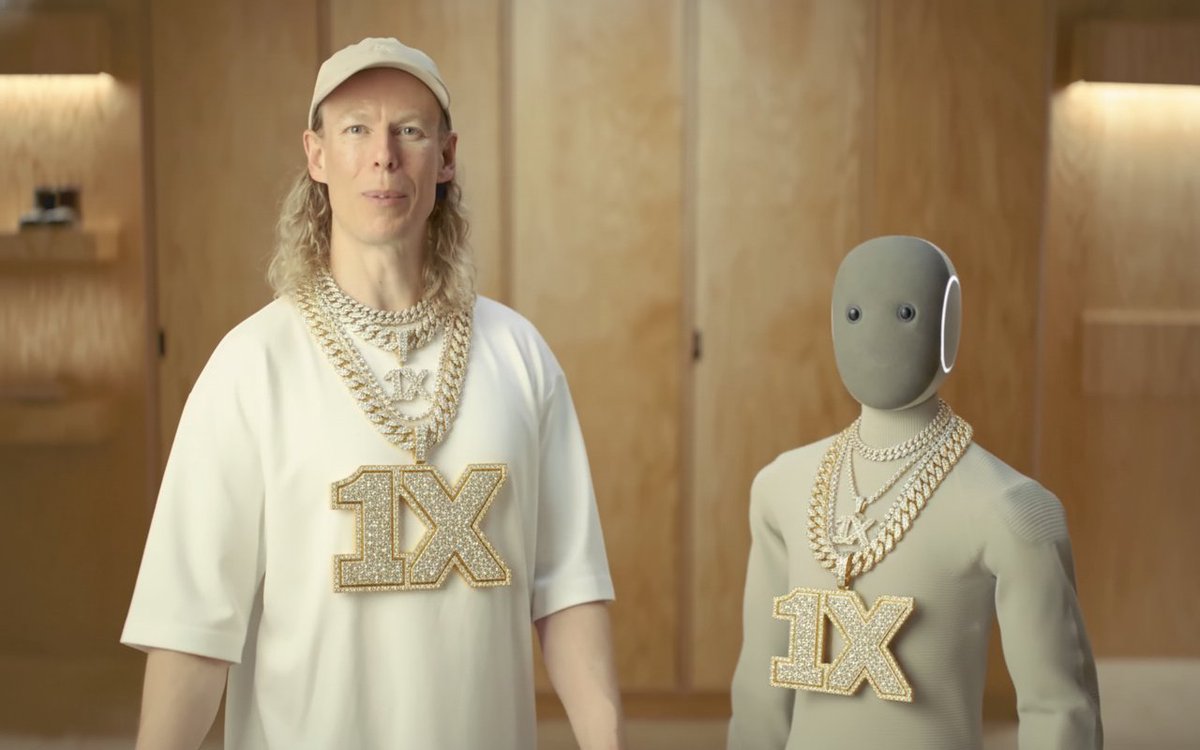 AddChainz's tweet image. NEO, the humanoid robot from 1X Technologies 

This bad boy is designed to handle your chores, offer personalized help, and even learn new skills over time.

Is this the future of home automation?

Lets @AddChainz