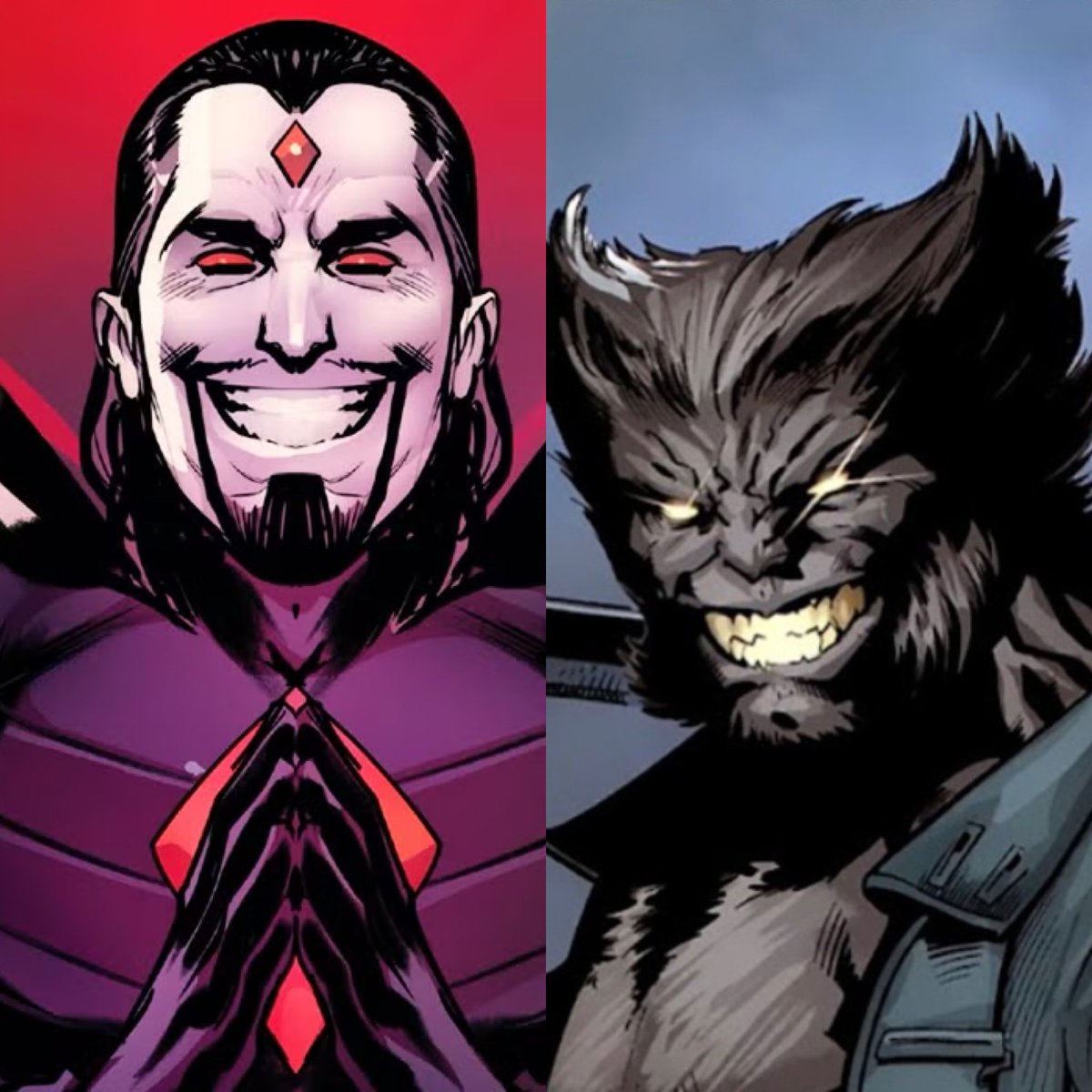 defineprog's tweet image. I misread the original tweet and spent my creative energy building my dream X-men comic team instead, whoops.
Anyway, it’s a bunch of punk/alt/edgy mutants (and also Nightcrawler) lead by Storm, and they’ll discover that Mr Sinister has teamed up with Dark Beast for what could…